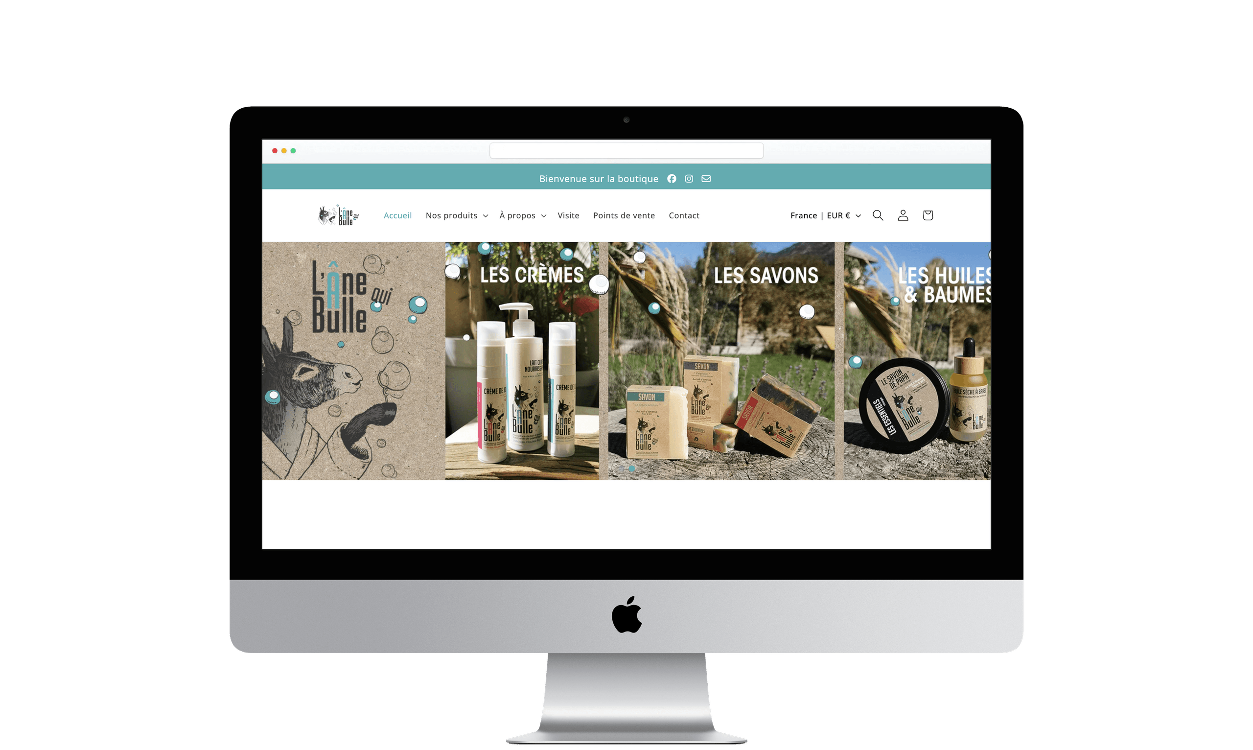 Ane qui bulle - Boutique Shopify moderne