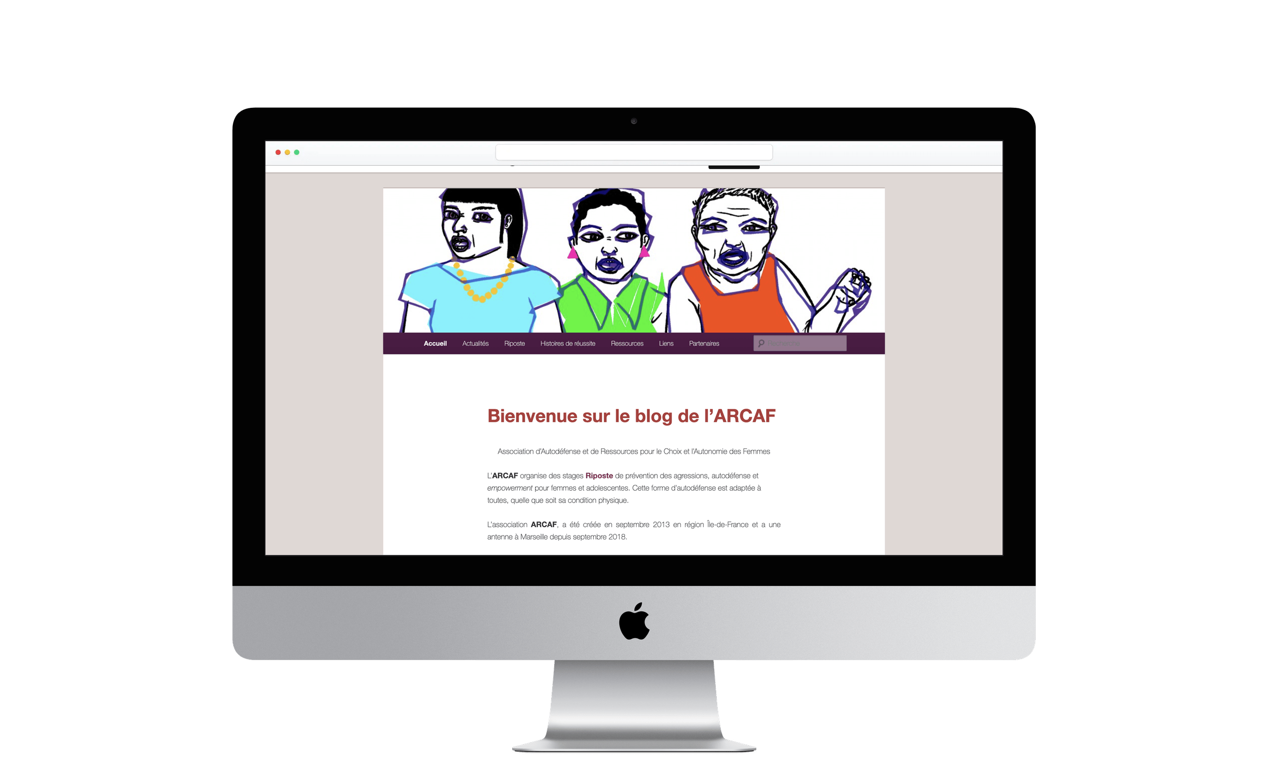 Arcaf - Site vitrine