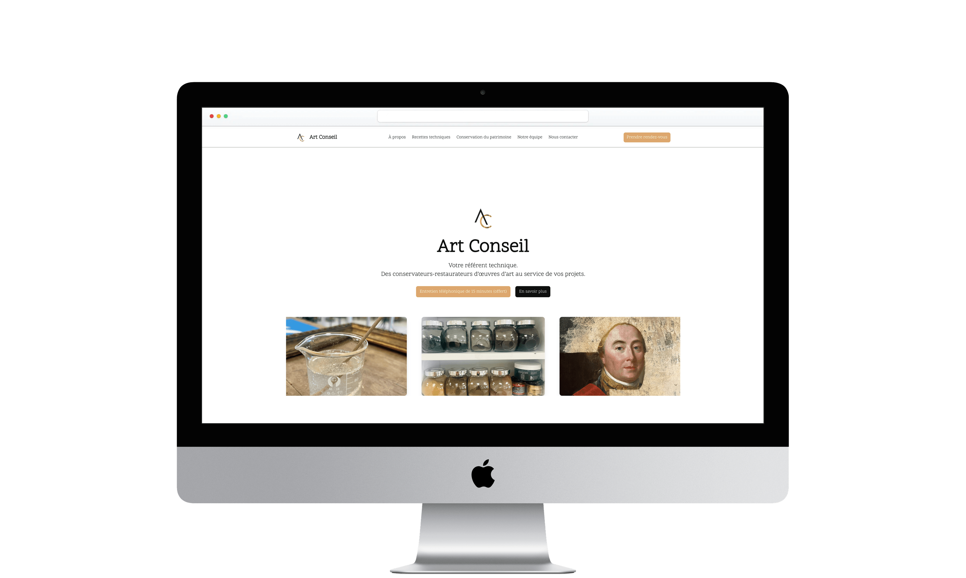 Art Conseil - Site vitrine