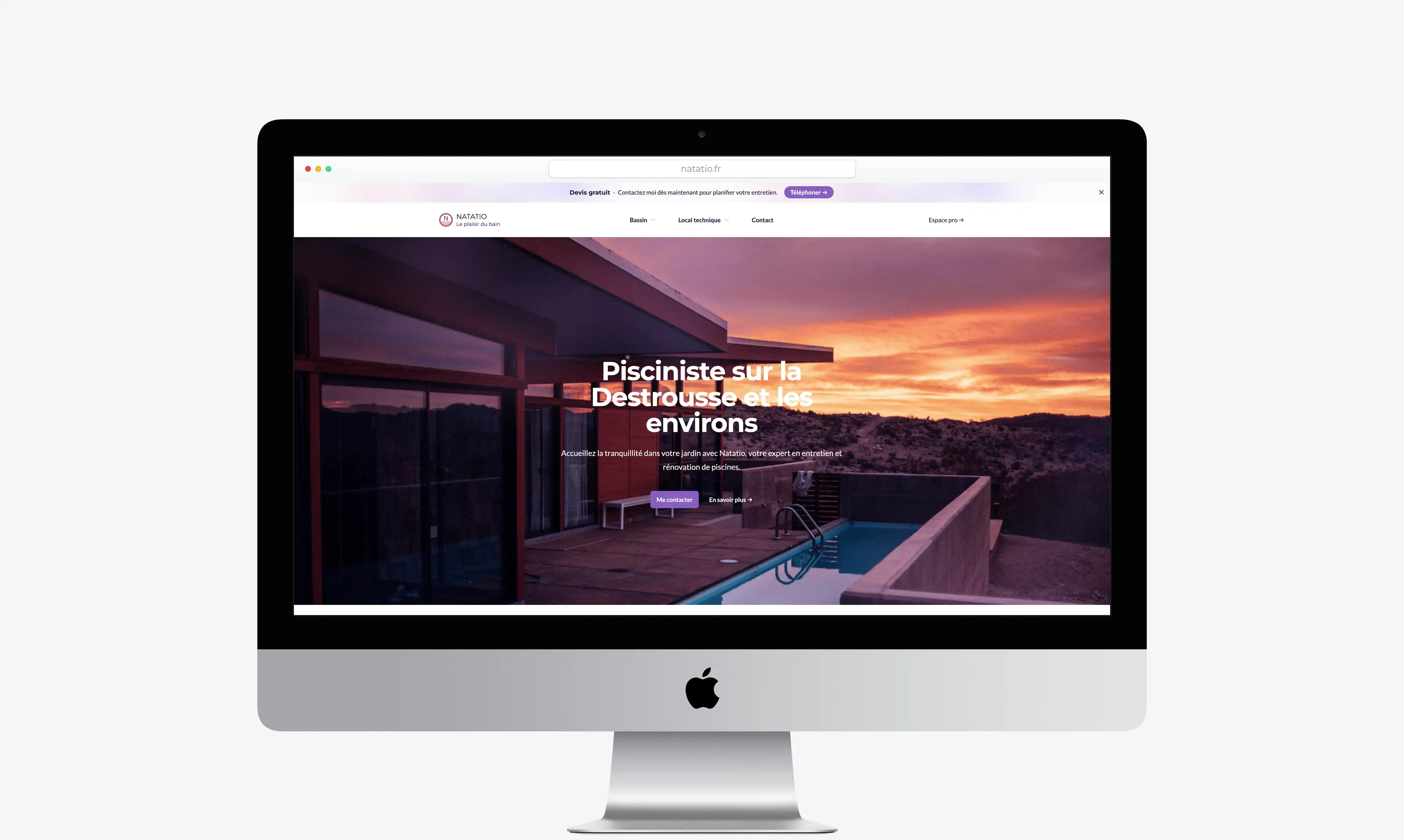 Natatio - Site vitrine