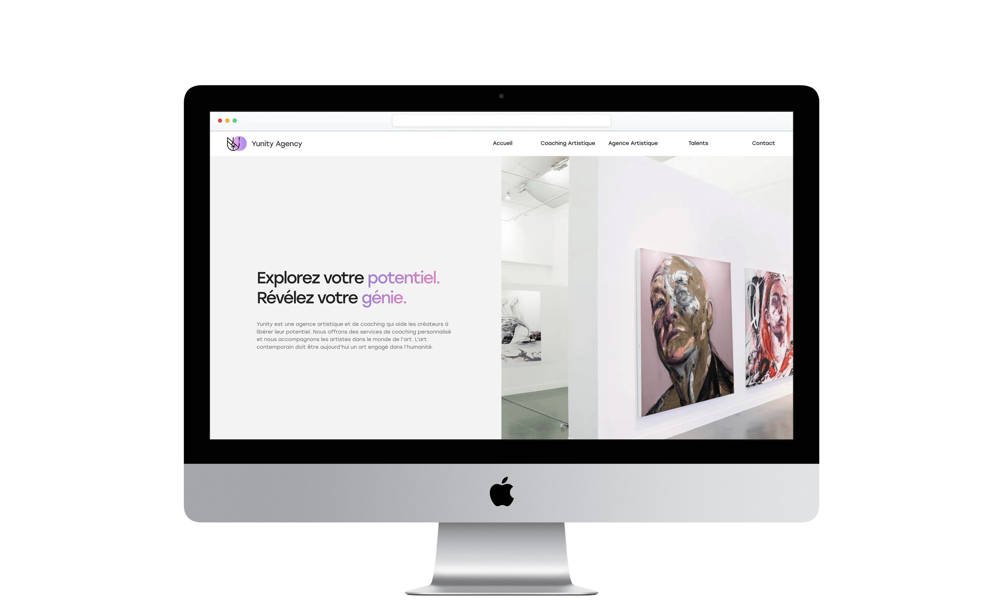 Yunity Agency - Coach artistique Cargo CMS