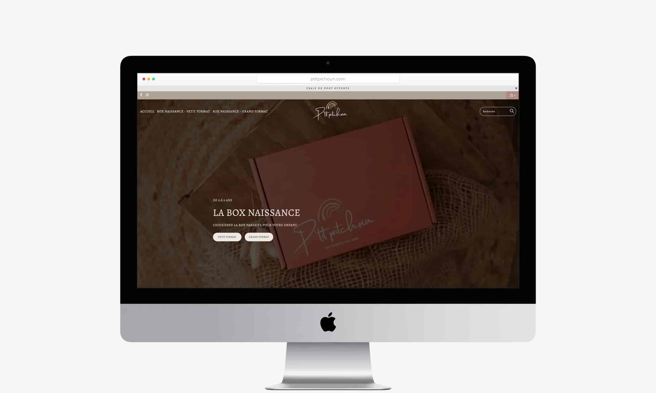 Image pour Création de la e-boutique P’tit Pitchoun avec Shopify