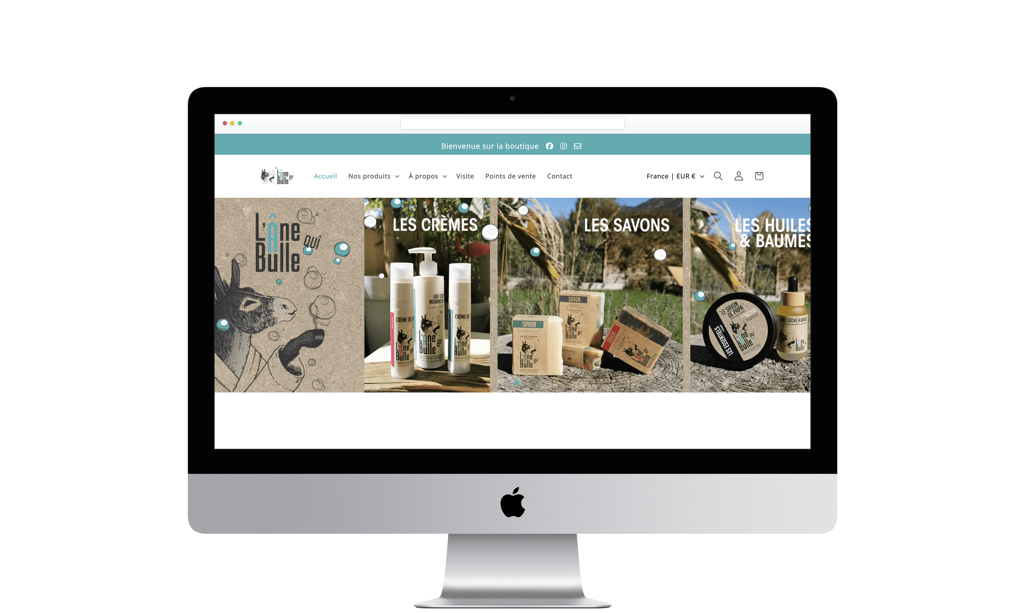 Ane qui bulle - Boutique Shopify