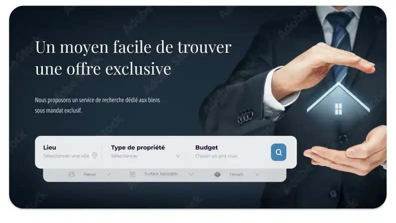 Extrait maquette 1 Exclusivité Immobilière