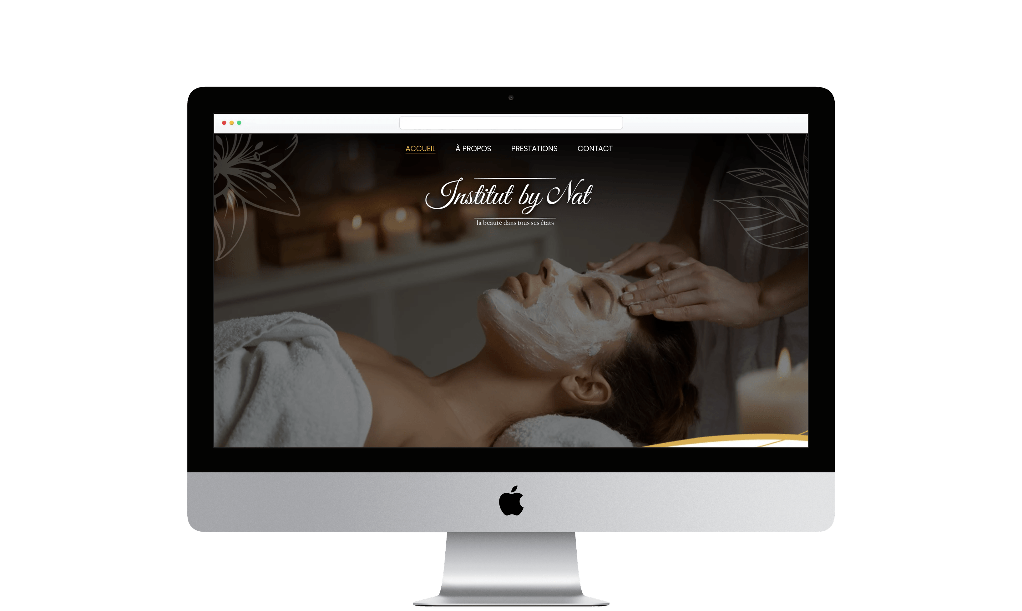 Institut By Nat - Site vitrine beauté