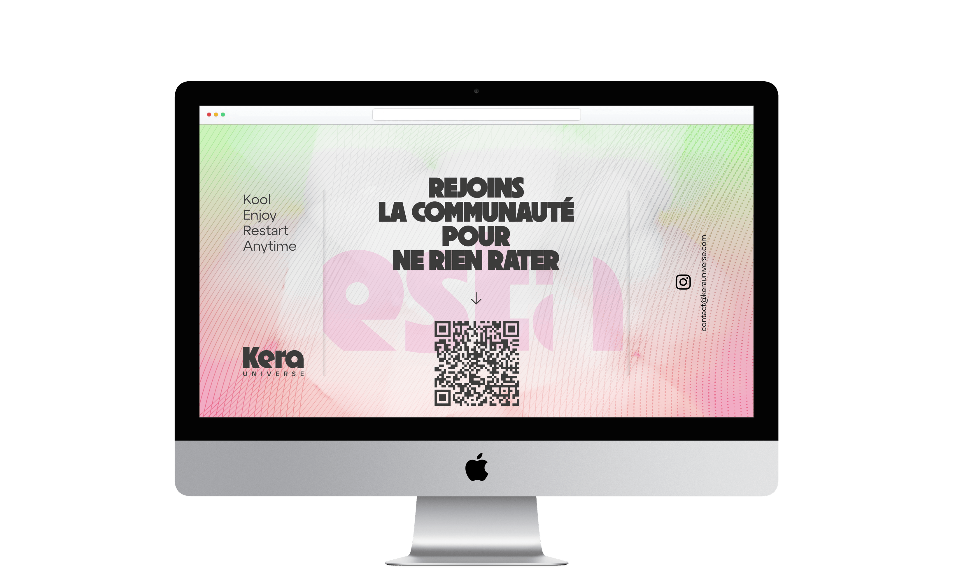 Kera Universe - Landing page communauté
