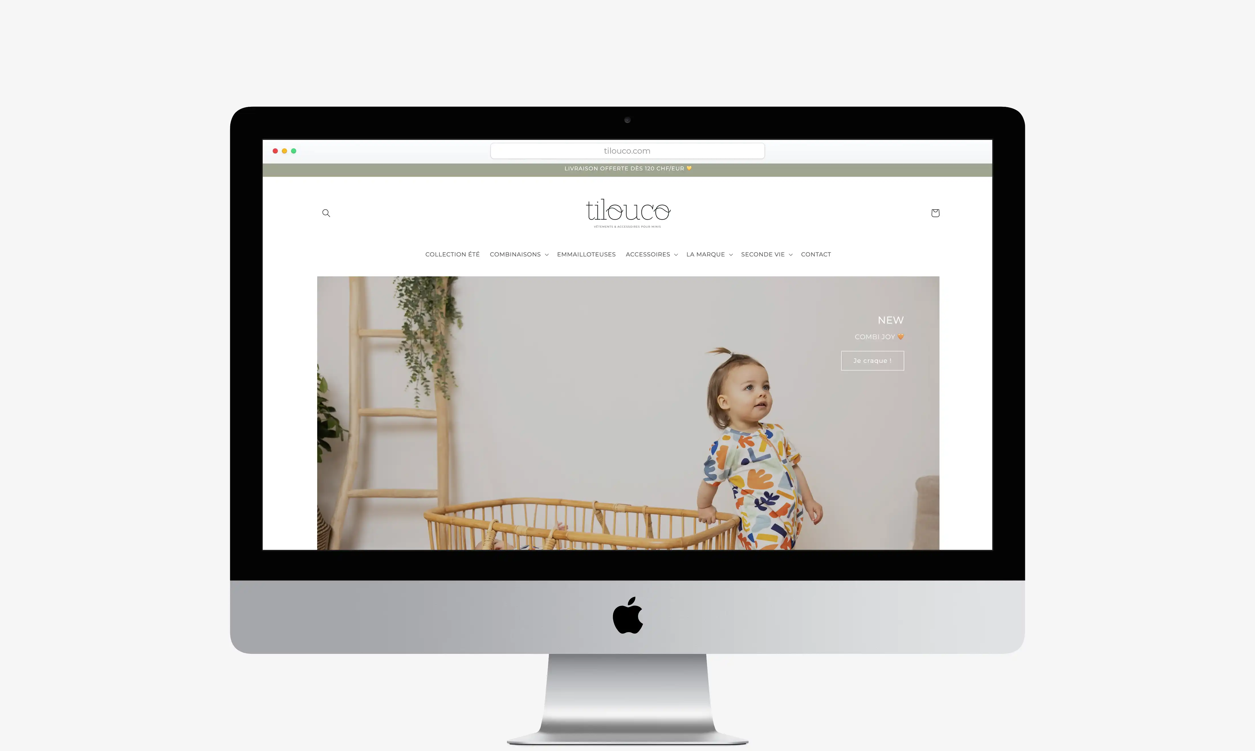 Tilouco - Vêtements bio enfants